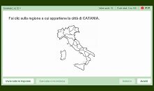 Quiz online di abbinamento città – regione italiana